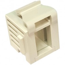 Keystone-Adapter Ceconet auf CLIK / LC leer weiss