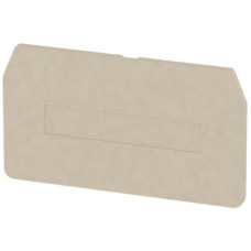 Abschluss-/Zwischenplatte Weidmüller ZAP/TW 4 62x34.8mm beige - 1 Stück