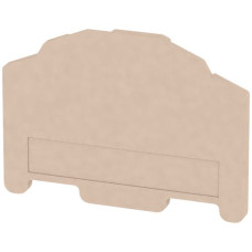 Abschluss-/Zwischenplatte Weidmüller ZAP/TW7 50.5x36.2mm beige - 1 Stück