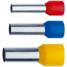 Aderendhülse Ferratec DIN isoliert 1mm²/10mm rot - 100 Stück