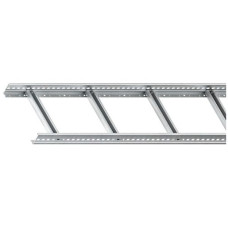 Steigetrasse Niedax 60x500x3000mm t=1,5mm gelocht Stahl bandverzinkt - Länge 3m