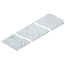 Deckel Niedax für Kabelkanal 600x3000mm t=0,75mm mit Drehriegel St verzinkt - Länge 3m