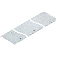 Deckel Niedax für Kabelkanal 500x3000mm t=0,75mm mit Drehriegel St verzinkt - Länge 3m