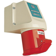 AP-Wandsteckdose CEEtyp 7L 16A IP44 6h AP-Wandsteckdose CEEtyp 7L 16A IP44 6h
