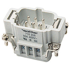 Stifteinsatz B6 0.5-2.5mm² 20-14AWG mit Drahtschutz 1-6