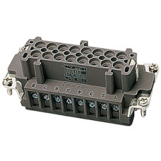 Buchseeinsatz BHT16 0.5-2.5mm² 20-14AWG mit Drahtschutz 1-16 Buchseeinsatz BHT16 0.5-2.5mm² 20-14AWG mit Drahtschutz 1-16