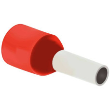Aderendhülse Mischke IE 1mm²/8mm Cu-verzinnt isoliert rot - 500 Stück