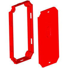 Aufsatzrahmen MT zu CRALLO LEU 7mm mit Schutzdeckel Gr.2 rot