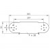 Gelenkbogenelement Bettermann RGBEV 90° 300x110mm verzinkt zu MKS-Kanal