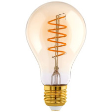 LED-Lampe Eglo E27 4W 245lm 2000K 75x130mm A75 klar 360°