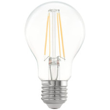 LED-Lampe Eglo E27 7W 806lm 2700K 60x105mm A60 klar 360° - 8 Stück