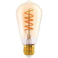 LED-Lampe Eglo E27 4W 245lm 2000K 64x142mm ST64 klar 360°