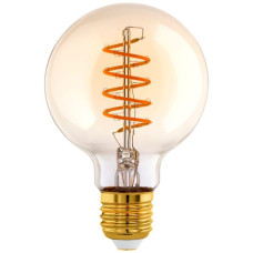 LED-Lampe Eglo E27 4W 245lm 2000K 95x137mm G95 klar 360°