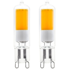LED-Lampe Eglo G9 2W 200lm 3000K 15x60mm COB klar 360° 2Stk