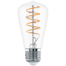 LED-Lampe Eglo E27 7.3W 806lm 2700K 48x100mm ST48 klar 360°