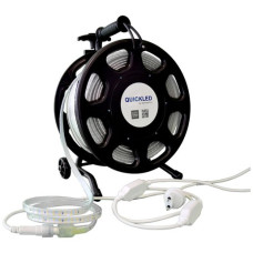LED-Lichtband QUICKLED 180 IP65 240V 12W-1500lm/m 4000K 50m Abroller einseitig
