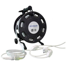 LED-Lichtband QUICKLED 180 IP65 240V 12W-1500lm/m 4000K 25m Abroller einseitig