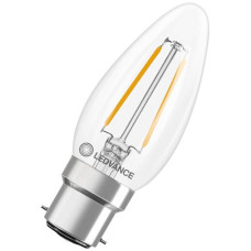 LED-Lampe LEDVANCE CLASSIC B B22d 1.8W 250lm 827 B10.5 klar Ø35x91mm