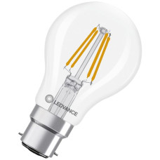 LED-Lampe LEDVANCE CLASSIC A B22d 3.4W 470lm 827 Typ A klar Ø60x104mm