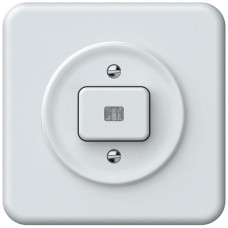 UP-Leuchtdrucktaster origin 1xTaste beleuchtet 1CO 1P 0<1 10A 230V 92x92mm weiss