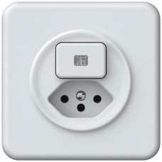 UP-Kombination origin 1xTaste beleuchtet 1CO+T13 1P 0<1 10A 230V 92x92mm weiss