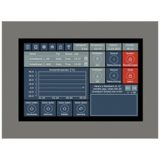 UP-Touchpanel KNX MDT VC-1001.04 10" 1280x800px farbbneutral ohne Rahmen