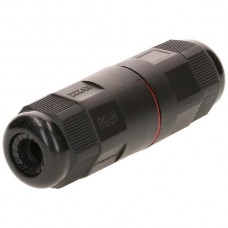 Kabelverbinder Max Hauri gerade 3×0.5…2.5mm² Ø6.5…11mm Ø30×91mm IP68 schwarz