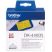 Etikette eckig 62mmx30.48m gelb Brother