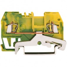 2-Leiter-Klemme Wago 1,5mm2 gelb/grün