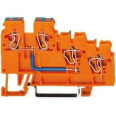 3-Leiter-Initiatorenklemme 2,5 mm2 orange Wago