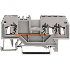 3-Leiter-Klemme Wago 1,5mm2 grau