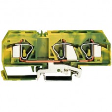 3-Leiter-Klemme Wago 16mm2 gelb/grün