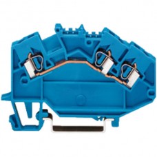 3-Leiter-Klemme topJob 2,5mm2 blau