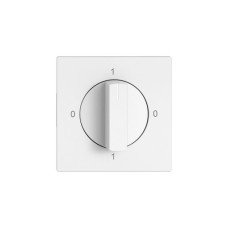 Drehschalter EDIZIO.liv SNAPFIX Drehgriff Ausschalter 0/3L weiss