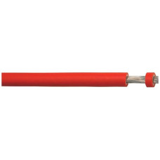 Solarkabel flexibel 6 mm², halogenfrei rot Ring 100m