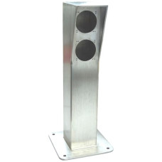 Anschlusssäule ELBRO 100×100mm 2ר70mm 500mm Edelstahl Anschlusssäule ELBRO 100×100mm 2ר70mm 500mm Edelstahl