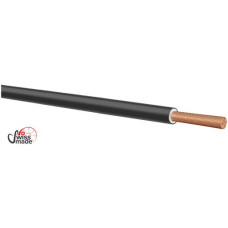 Litze Dca BETAtherm 90 1,0mm² schwarz Kartonspule 100m Halogenfrei