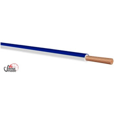 Litze Dca BETAtherm 90 1,0mm² dunkelblau-weiss Kartonspule 100m Halogenfrei