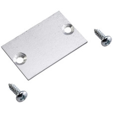 Endplatte für Kabelkanal ELBRO Aluminium 45x30mm mit Schrauben