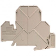 Abschlussplatte Weidmüller WAP WDK10 85x1.5mm beige