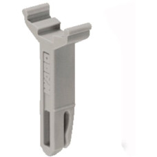 Gruppenschilderträger WAGO 5mm grau
