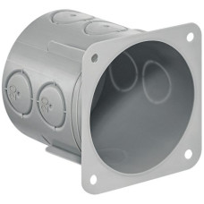 Hohlwanddose HSB Basic 1x1 grau Ø 65x65mm mit Flansch GDP 850°C halogenfrei