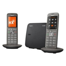 Gigaset CL660 Duo Eco-DECT Telefon mit Zusatzapparat und Ladestation anthrazit