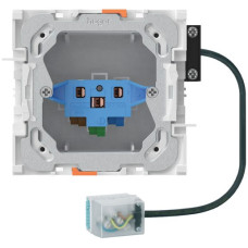 EB-Steckdose 1×Typ 13/23, Flachkabel-Anschluss Ecobus power L1 Td 3x2.5mm²