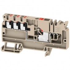 Einspeiseklemme Weidmüller AAP11 6/6X1.5 LO-LI RD PUSH IN, 6 mm², 500 V, 41 A