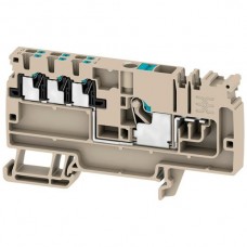 Einspeiseklemme Weidmüller AAP11 6/6X1.5 LO-LI BL PUSH IN, 6 mm², 500 V, 41 A