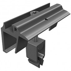 Endklemme Vario 30-50 mm schwarz eloxiert