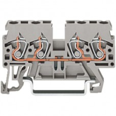 4-Leiter-Klemme Wago 0,8-4mm2 orange