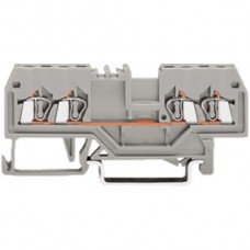 4-Leiter-Klemme Wago 1,5mm2 grau