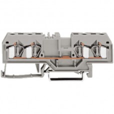 4-Leiter-Klemme Wago 4mm2 grau